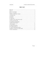 Đề tài tìm hiểu công nghệ sản xuất bún