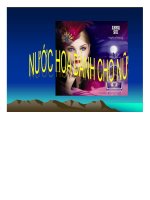 Đề tài điều chế nước hoa nữ