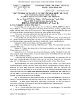 Dự án đầu tư xây dựng tuyến đường Cao Thắng – Chi Nam