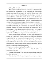 phân tích tình hình sử dụng vốn lưu động và thực trạng hiệu quả sử dụng vốn lưu động tại công ty tnhh tm dịch vụ đức thắng