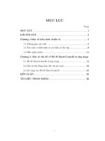 Một số vấn đề về bổ đề borel cantelli và ứng dụng