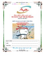 Tích phân đầy đủ LTĐH