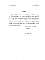 Khóa luận tốt nghiệp nghiên cứu công nghệ chế tạo nam châm kết dính nd   fe   b