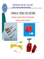 phương tiện và phương pháp khởi nổ