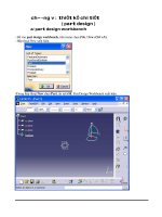 Giáo trình catia thiết kế chi tiết
