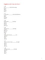 tài liệu tiếng anh ôn thi công chức