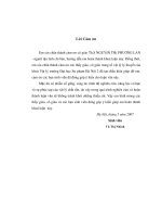 Khóa luận tốt nghiệp xác định hằng số mạng của hợp kim hai thành phần bằng phương pháp thống kê momen