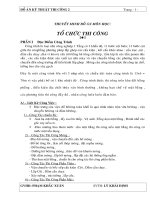 Đồ án tổ chức thi công nhà công nghiệp một tầng 3 nhịp