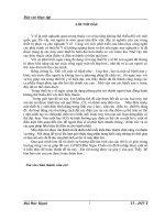 báo cáo thực tập lý thuyết về điện tim