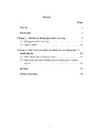 không gian mêtric suy rộng và một số định lý điểm bất động