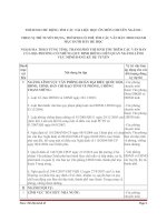 Tài liệu thi các môn công chức hay