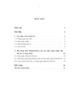 một số luật yếu số lớn cho mảng các biến ngẫu nhiên