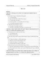 hoàn thiện công tác quản trị quan hệ khách hàng của công ty cổ phần dầu khí dung quất