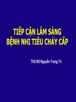 Tiếp cận lâm sàng bệnh nhi tiêu chảy cấp
