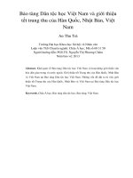 bảo tàng dân tộc học việt nam và giới thiệu tết trung thu của hàn quốc, nhật bản, việt nam