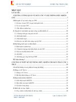 Đồ án tốt nghiệp thiết kế hệ thống điều khiển máy phay CNC 3 trục