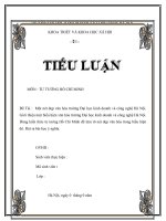 Một nét đẹp văn hóa trường Đại học kinh doanh và công nghệ Hà Nội. Dùng kiến thức tư tưởng Hồ Chí Minh để làm rõ nét đẹp văn hóa trong biểu hiện đó. Rút ra bài học ý nghĩa.