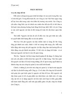 THỰC TRẠNG CÔNG TÁC HẠCH TOÁN CHI PHÍ NGUYÊN VẬT LIỆU TẠI CÔNG TY TNHH TRANG QUANG