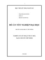 Đồ án tốt nghiệp đại học nghiên cứu kỹ thuật tối ưu hóa mạng chuyển tiếp mimo