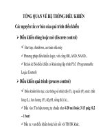 kĩ thuật khống chế và điều khiển quá trình