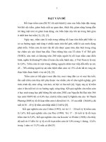 nhận xét một số yếu tố liên quan đến rối loạn trầm cảm ở lứa tuổi  từ 19 đến 29 điều trị nội trú tại bệnh viện tâm thần