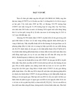 nghiên cứu đặc điểm lâm sàng, cận lâm sàng của bệnh nhân ung thư đại trực tràng di căn gan