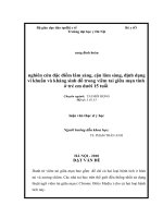 mô tả đặc điểm lâm sàng, cận lâm sàng viêm tai giữa mạn tính ở trẻ em dưới 15 tuổi