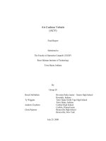 Khái niệm và tính toán thiết kế tàu đệm khí