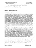 plc thiết kế trạm trộn bê tông