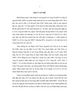 nghiên cứu giá trị thang điểm syntax lâm sàng trong tiên lượng bệnh nhân hội chứng động mạch vành cấp được can thiệp qua da