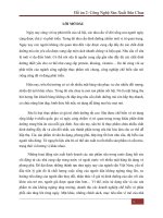 Thiết kế nha may sản xuất sữa chua yogurt từ nguyên liệu sữa tươi, theo phương pháp lên men gián đoạn, năng suất 5000l nguyên liệungày