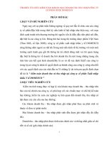 TÌM HIỂU TỔ CHỨC KIỂM TOÁN KHOẢN MỤC DOANH THU THU NHẬP CÔNG TY CỔ PHẦN DƯỢC DOMEXCO