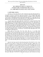 Báo cáo quá trình xây dựng và tham vấn về định nghĩa gỗ hợp pháp (phụ lục 2) của hiệp định VPA/FLEGT của Việt Nam -EU