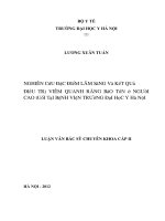 nghiên cứu đặc điểm lâm sàng và kết quả điều trị viêm quanh răng bảo tồn ở người cao tuổi khám và điều trị tại bệnh viện đại học y hà nội từ 10/2011 đến 9/2012