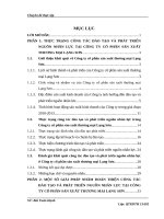 hoàn thiện công tác đào tạo và phát triển nguồn nhân lực tại công ty cổ phần sản xuất thương mại lạng sơn