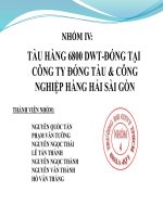 Công nghệ đóng mới tàu thủy Block mũi