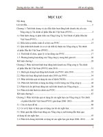 Đồ án tốt nghiệp: Phân tích hiệu quả sử dụng tài sản ngắn hạn tại tổng công ty tài chính cổ phần dầu khí Việt Nam (PVFC) giai đoạn 2006  2010