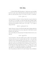 đồng điều địa phương của môđun artin luận văn thạc sĩ toán học