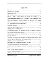 hoạt động tiêu thụ sách giáo khoa tại công ty cổ phần sách và thiết bị trường học nghệ an trong 2 năm 2010 – 2011