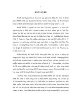 cập nhật tình hình dịch tễ học, chẩn đoán và điều trị bệnh sán lá gan lớn fasciola spp. trên thế giới và tại việt nam trong giai đoạn hiện nay