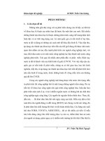 Khóa luận tốt nghiệp nghiên cứu quá trình cháy trong động cơ châm cháy cưỡng bức và biện pháp nâng cao hiệu suất nhiệt của động cơ