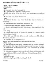 Giáo án flo theo tinh thần đổi mới sách giáo khoa mới 2015