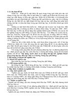 tóm tắt luận án tiến sĩ xây dựng, tuyển chọn và sử dụng bài tập trắc nghiệm khách quan trong dạy học hóa học hữu cơ ở trường trung học phổ thông