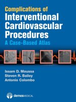 complications of interventional cardiovascular procedures a case-based atlas