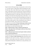 kế toán chi phí nguyên vật liệu trực tiếp tại công ty cổ phần xây lắp hưng yên