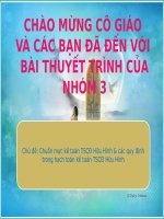 Chuẩn mực kế toán TSCĐ hữu hình và các quy định trong hạch toán kế toán TSCĐ hữu hình