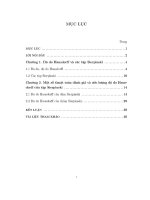 độ đo hausdorff của các tập sierpinski luận văn thạc sĩ toán học