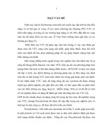 nồng độ procalcitonin huyết thanh trong viêm tụy cấp nặng