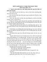 Những khó khăn và biện pháp khắc phục phần dạy học Văn bậc tiểu học