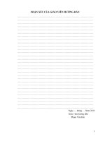 Xây dựng hệ thống bài tập thực hành cho hệ thống phun xăng và đánh lửa điện tử trên mô hình tích hợp hệ thống phun xăng và đánh lửa điện tử của động cơ Toyota 5AFE